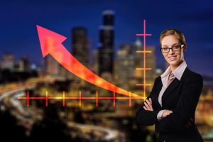 Financial growth chart